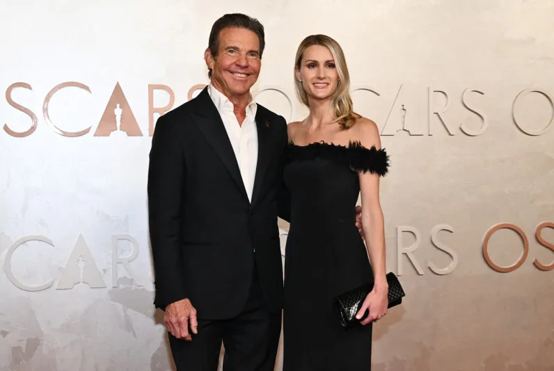 بفارق سن يصل إلى 39 عامًا.. كيف وصف دينيس كويد زواجه من لورا سافوا؟