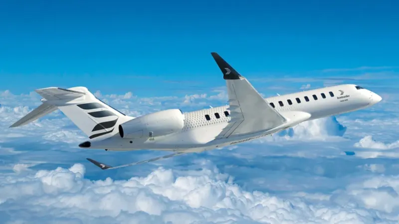 Bombardier Global 8000.. أسرع طائرة رجال أعمال في العالم تتجاوز حاجز الصوت وتُعيد تعريف الرفاهية الجوية