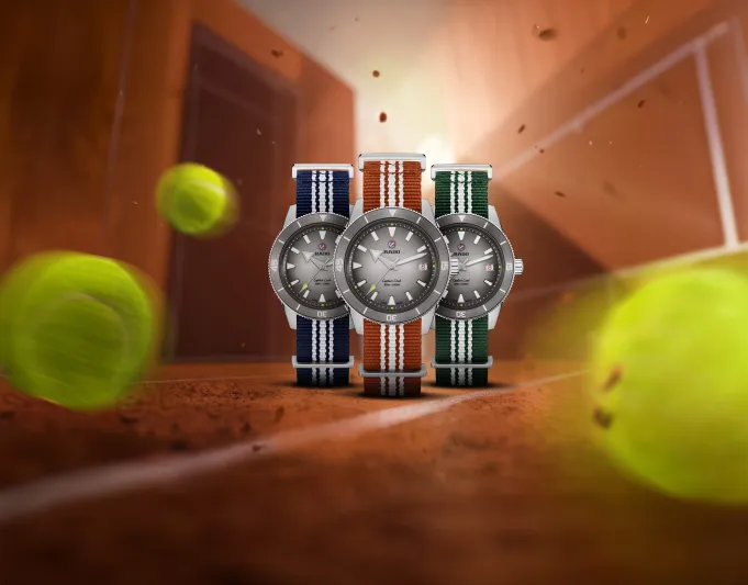 ساعة Rado Captain Cook x Tennis تحتفي بـ4 عقود من ارتباط العلامة الوثيق بعالم التنس