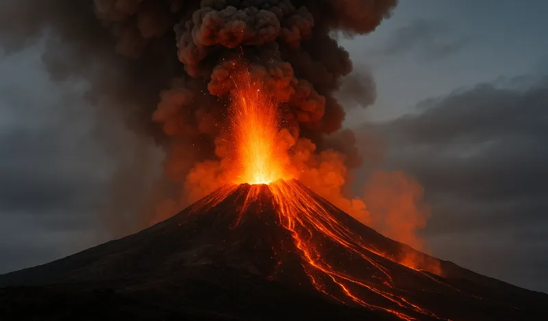 ما الذي يفجّر البراكين؟ دراسة جديدة تكشف العامل الحاسم