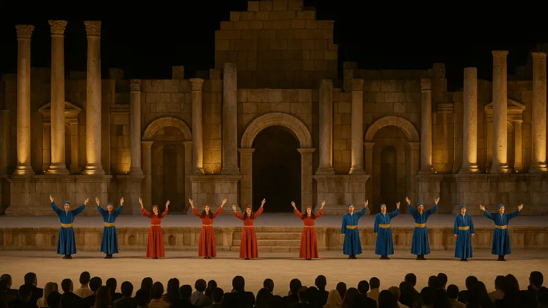 على أنغام الفنون والتراث.. مهرجان جرش يشعل الصيف الأردني