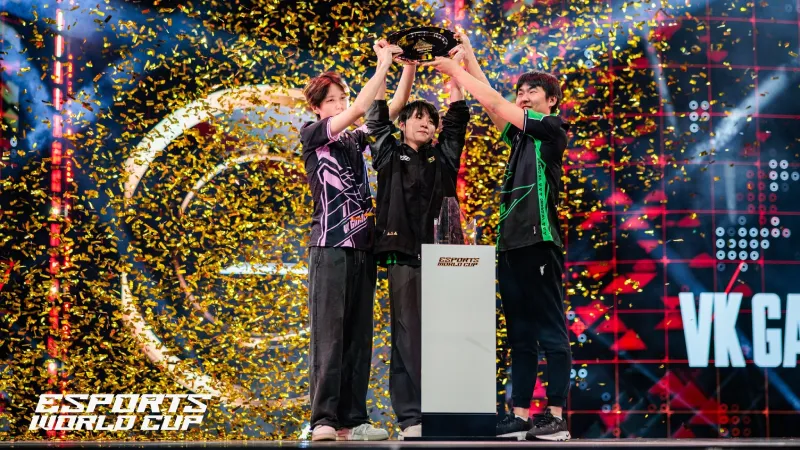 VK Gaming وHeretics يحصدان أولى ألقاب كأس العالم للرياضات الإلكترونية