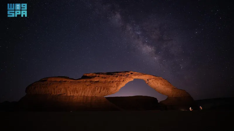 رصد مجرة درب التبانة من العُلا.. فعالية فلكية تأسر الأنظار  (فيديو)