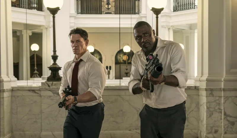 Heads of State: مواجهة نارية بين جون سينا وإدريس إلبا (فيديو)