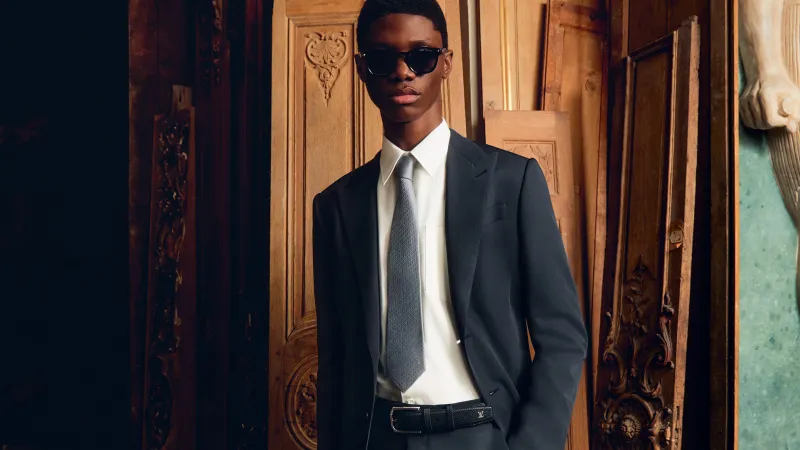 مجموعة الاحزمة الجديدة من علامة لويس فيتون Louis Vuitton - المصدر : Louis Vuitton 10 أحزمة فاخرة ومميزة لإطلالة رسمية دون أخطاء