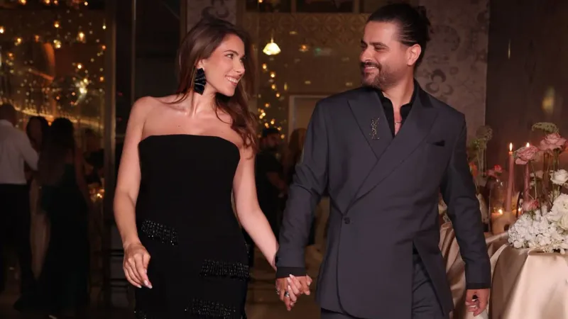 ناصيف زيتون ودانييلا رحمة يلتزمان الصمت.. هل ينتظران طفلهما الأول؟