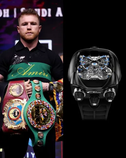 Jacob & Co تعكس القوة والأداء في ساعة Bugatti Chiron Tourbillon