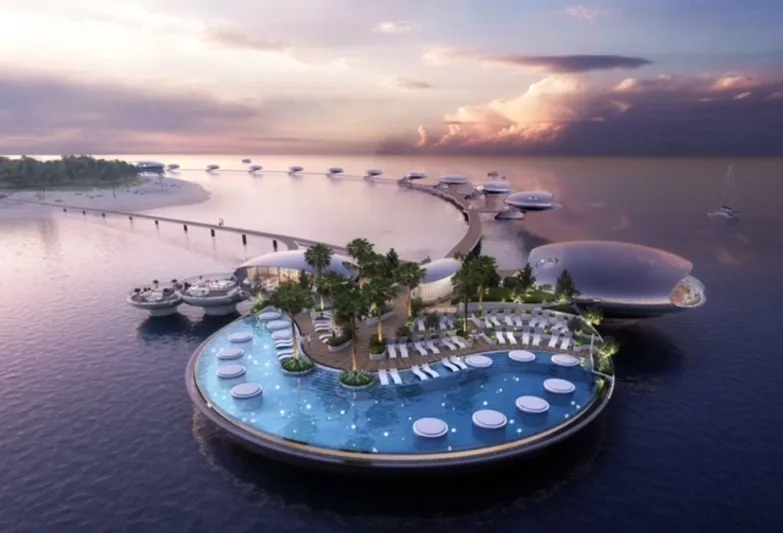 اقامة استثنائية حيث تلتقي الطبيعة بالفخامة المستدامة المصدر: Visit Saudi Arabia حكايات ساحرة ومغامرات شائقة.. رحلات الفخامة على سواحل البحر الأحمر