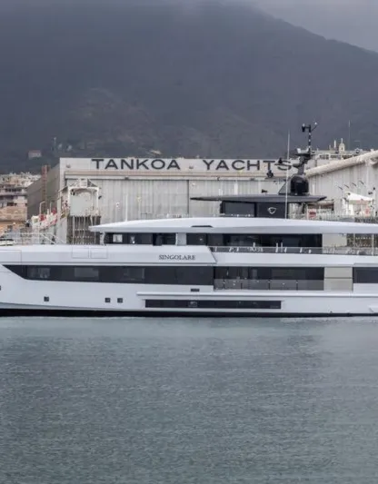 "Singolare".. أحدث إبداعات تانكوا في عالم اليخوت الفاخرة بطول 45 مترًا
