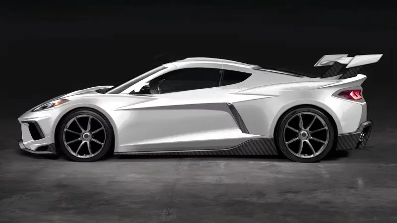 Caravaggio Corvettes سيارة كورفيت CR1 الخارقة تتحدى فيراري بإصدار أمريكي نادر (صور)