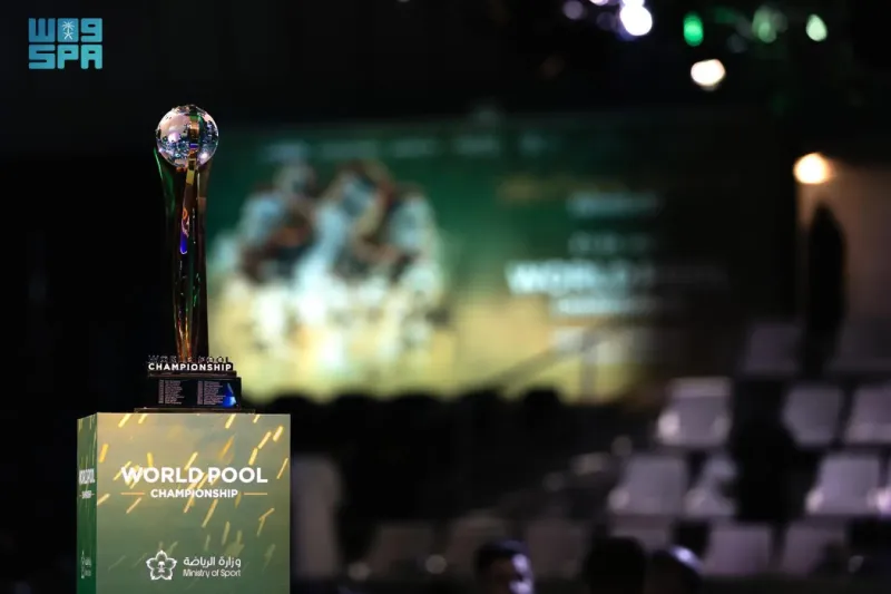 تنظيم احترافي يُميز منافسات بطولة العالم للبلياردو في جدة