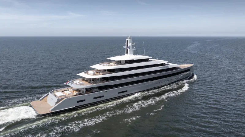 يخت Moonrise من Feadship.. تحفة بحرية بطول 101 متر تجمع الفخامة والتقنيات المستدامة