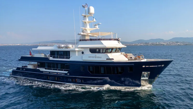 شركة RMK التركية تعرض يختها الفاخر Seven Seas للبيع