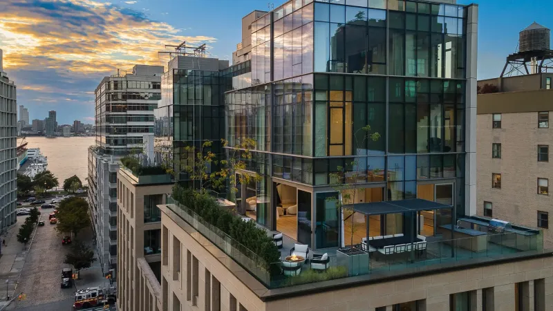 بانتهاوس مؤسس منصة Synthetix في نيويورك: تصميم خيالي ومرافق فاخرة