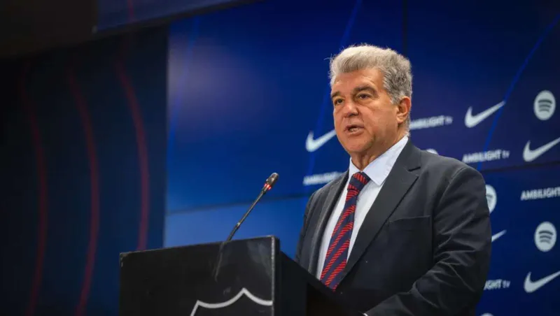 غياب برشلونة عن كأس العالم للأندية.. لابورتا يكشف التحديات وسعي النادي للمشاركة