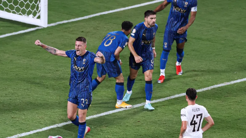 بعد الفوز الكبير على مانشستر سيتي.. الهلال يكافئ لاعبيه بالملايين