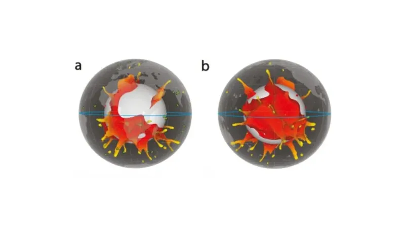 خريطة تحت الأرض تكشف كتلًا غامضة قد تكون وراء انقراض الديناصورات