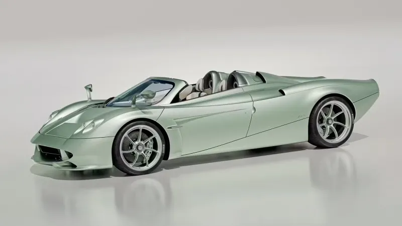 باجاني Huayra Codalunga Speedster.. تحفة بـ6 أنابيب عادم