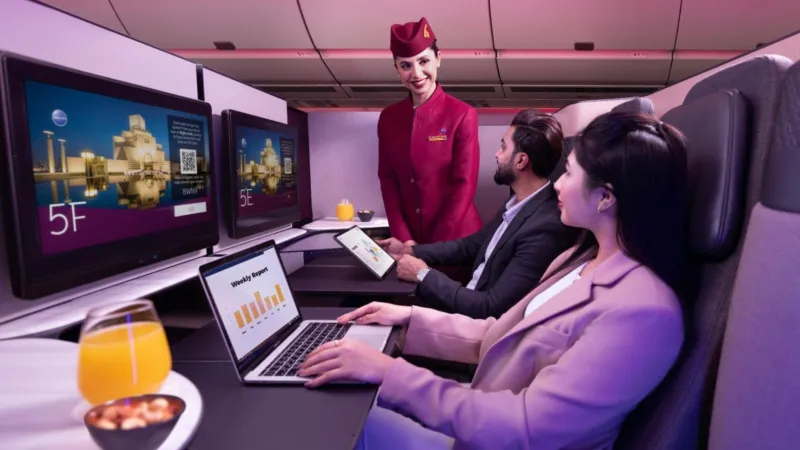 قطر للطيران تُطلق أسرع واي فاي في السماء مع Starlink