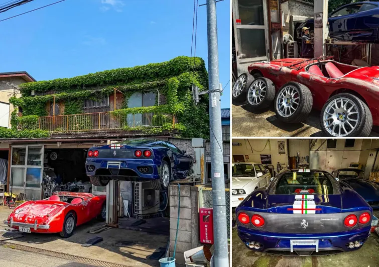 وراء بوابة بيضاء في طوكيو.. مرآب لا يدخل إليه إلا المليونيرات