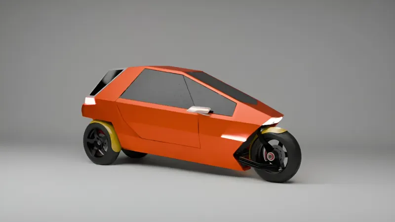 Trinova: سيارة كهربائية مبتكرة يمكنها اجتياز الزحام بكفاءة