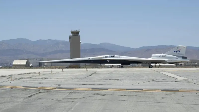 ناسا تستعد لتغيير مستقبل الطيران التجاري الفائق السرعة مع X-59 (فيديو)
