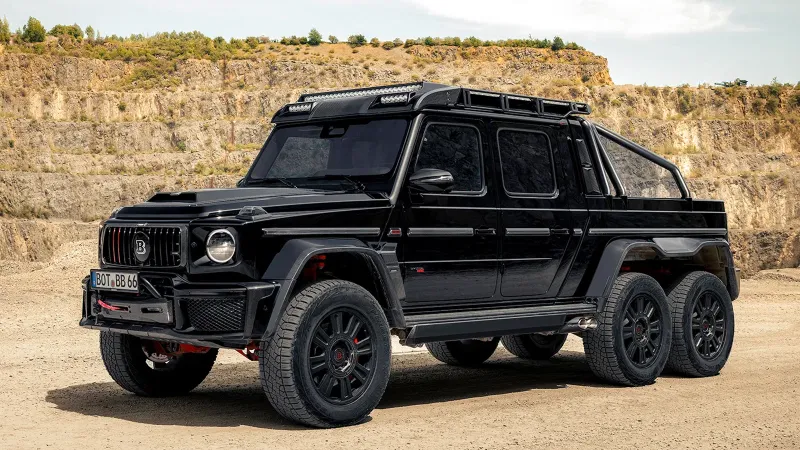 BRABUS تكشف عن XLP 800 6X6 ADVENTURE: سيارة خارقة تُجسّد الفخامة الرجولية على الطرق الوعرة (فيديو)