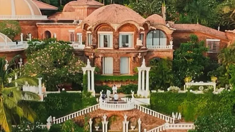 القصر المخفي في الهند "Palacio Aguada".. تحفة معمارية بقيمة 100 مليون دولار