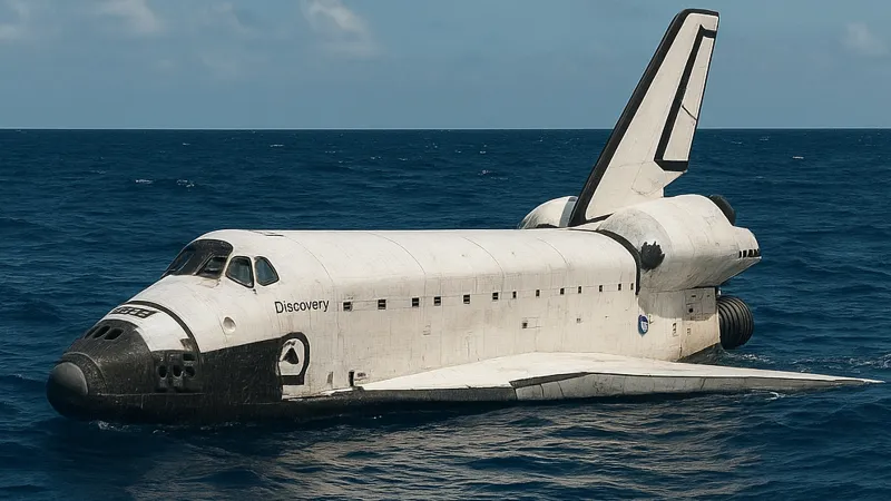 "Discovery" يواجه أزمة في المياه العميقة قبالة هونولولو (فيديو)