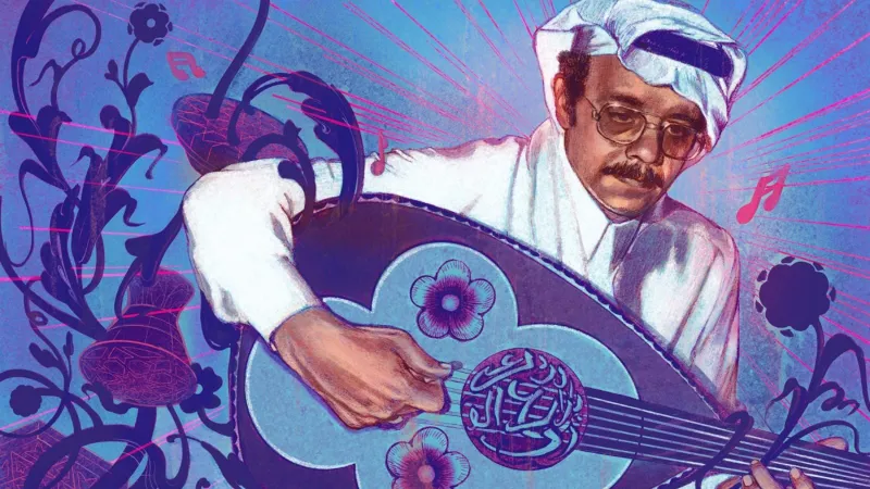 من مكة إلى العالم.. رحلة خالدة لملك العود طلال مداح (فيديو)