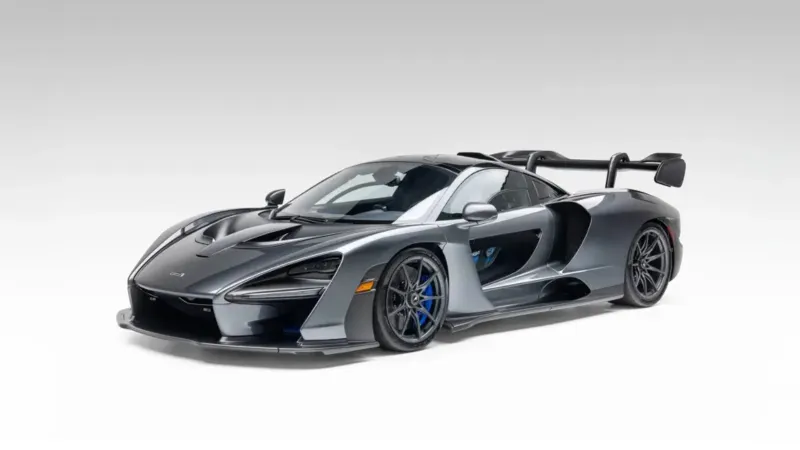 نسخة ماكلارين سينا 2019 نادرة في مزاد مونتيري قريبًا.. كم سعرها المتوقع؟