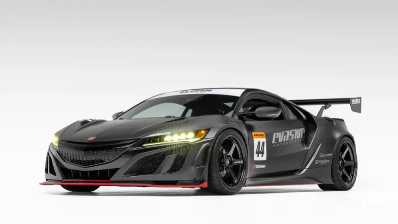 سيارة أكيورا NSX 2017 سباقية معروضة للبيع في Cars & Bids