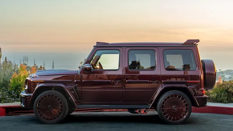 BRABUS  تكشف عن BRABUS 800 DEEP RED أيقونة القوة والأناقة (صور)
