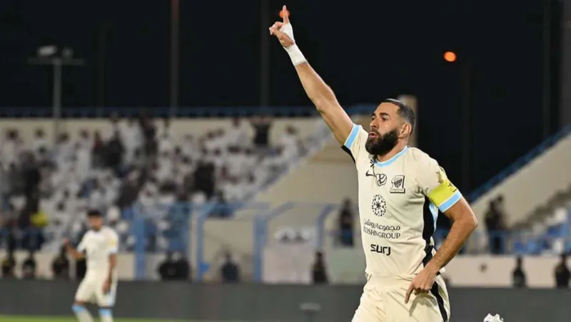 هاتريك بنزيما يقود الاتحاد لخماسية في شباك الأخدود (صور)