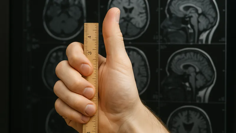 دراسة تكشف ارتباطًا بين طول الإبهام وحجم الدماغ