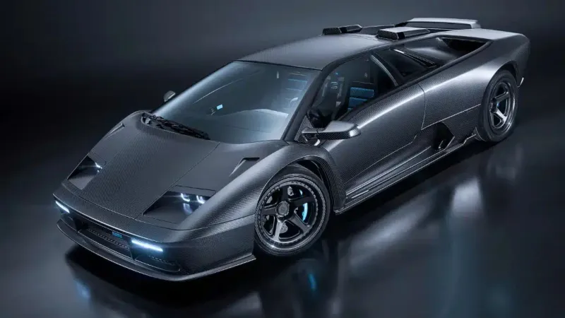 Lamborghini Diablo Titano.. عودة أسطورة التسعينيات بتصميم كربوني مذهل