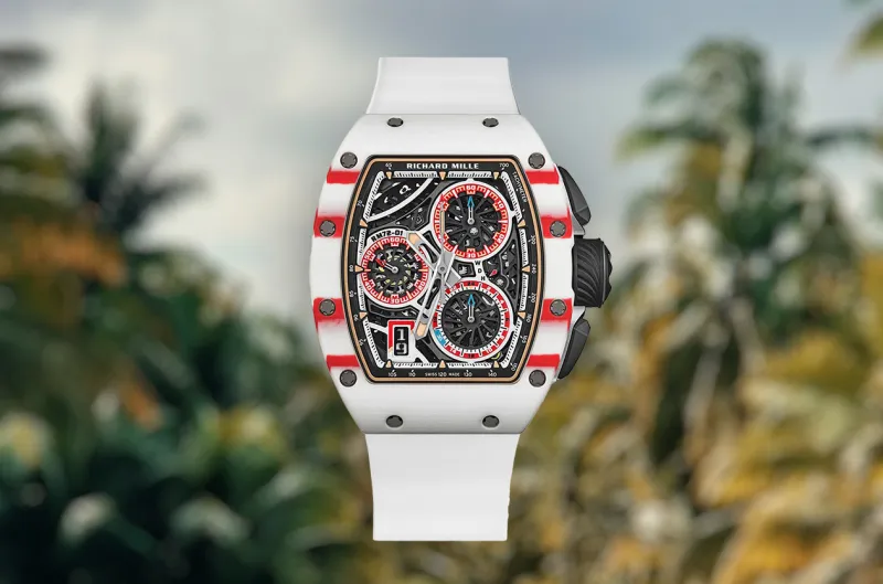 بسعر خيالي.. تحفة ريتشارد ميل ترافق عودة السائق لوكلير لمنصة المركز الأول (فيديو)