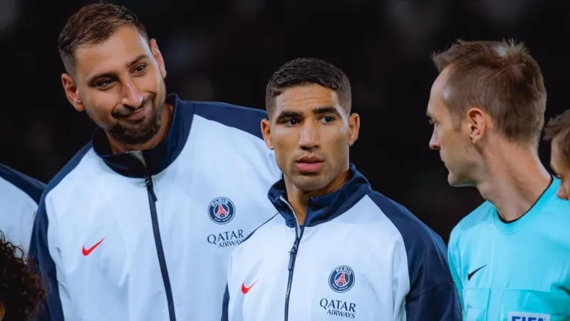 حكيمي يودّع دونارومّا برسالة مؤثرة بعد رحيله عن باريس سان جيرمان 