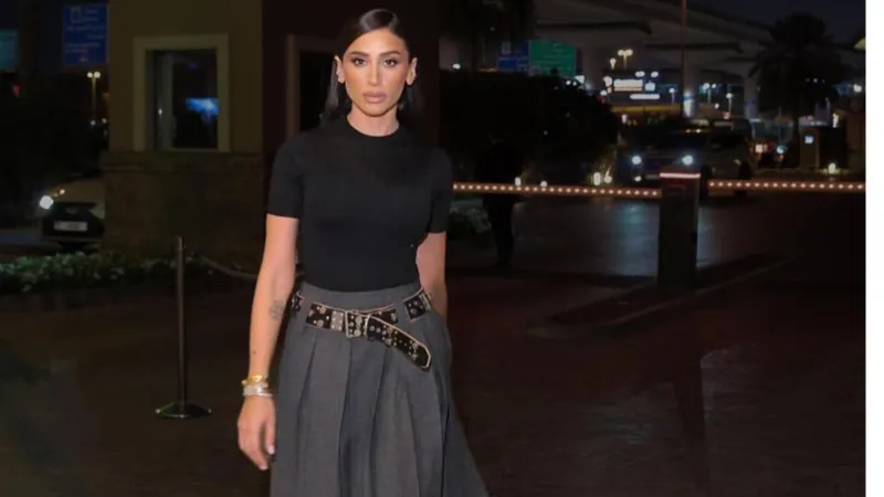 دينا الشربيني تكشف موقفها من شائعات ارتباطها بكريم محمود عبد العزيز