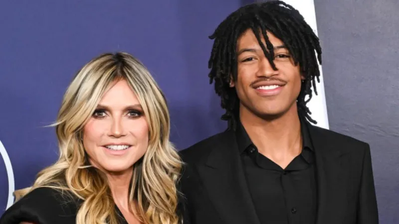 ابن Heidi Klum وSeal يخطف الأضواء في الموضة (صور)