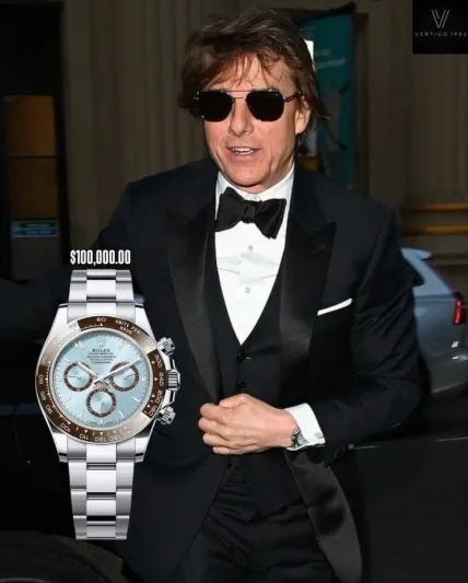 Rolex Daytona Platinum.. سر أناقة توم كروز 