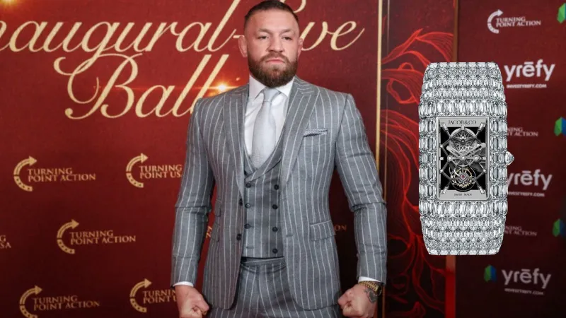 كونور مكغريغور يتلقّى ساعة "Billionaire Ashoka".. تعرف على سعرها الخيالي (فيديو)