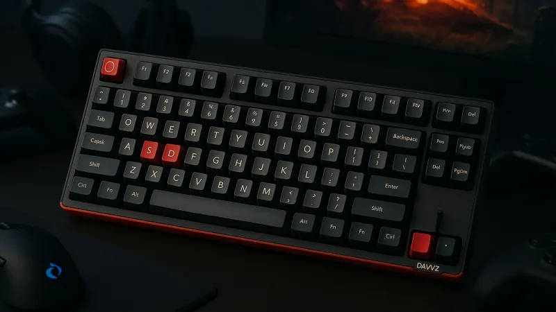 Keychron تكشف لوحة مفاتيح DayZ اللاسلكية بإصدار خاص وميزات مخصصة للألعاب