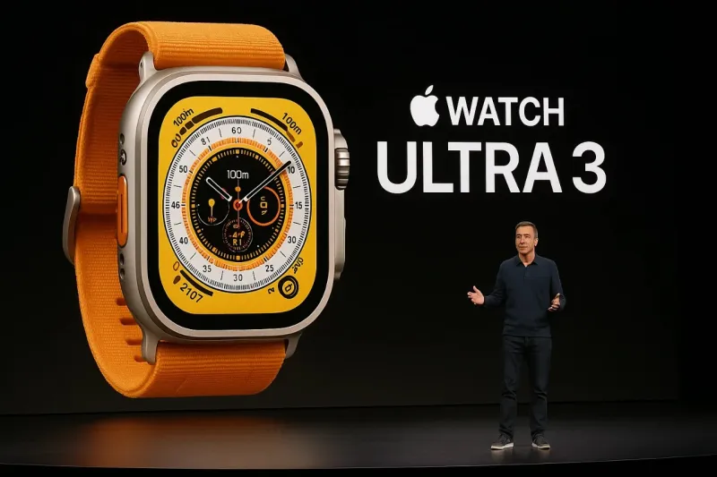 Apple Watch Ultra 3.. ساعة ذكية بإمكانات خارقة (فيديو)