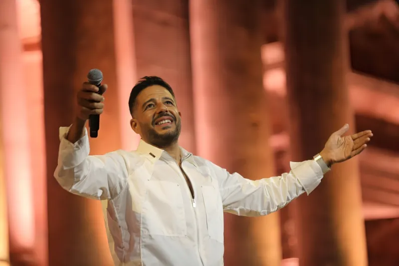 محمد حماقي يعود لجرش بعد غياب 10 سنوات.. وهذه تفاصيل إطلالته