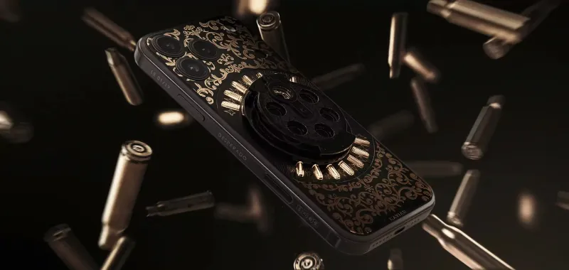 كافيار تكشف عن إصدارات لآيفون 17 بدوران المسدس