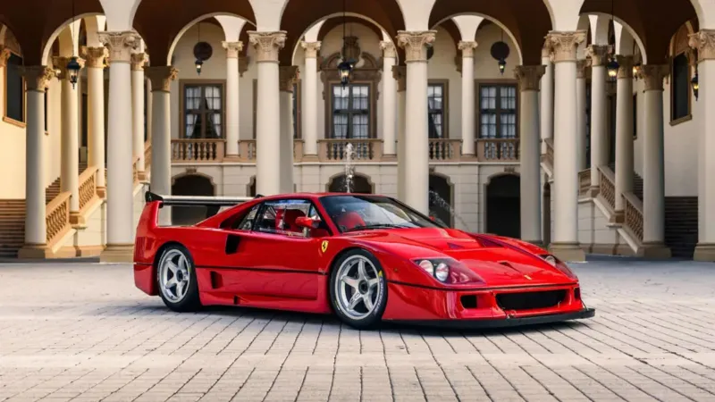في مزاد مونتيري... Ferrari F40 LM تسجل رقمًا قياسيًا وتخطف الأنظار كأيقونة نادرة
