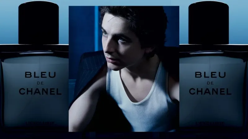 تيموثي شالاميه يروّج لعطر Bleu de Chanel L’Exclusif الجديد