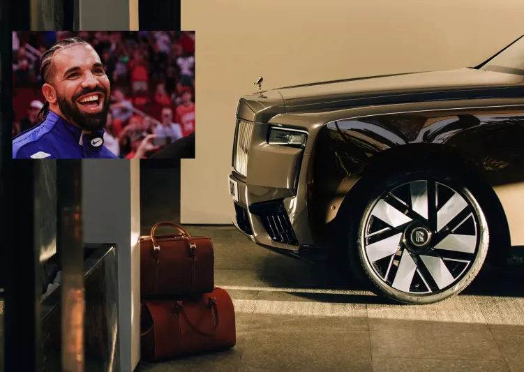 دريك يخطف الأضواء بسيارة رولز-رويس كالينان فريدة بهذا السعر (صور)