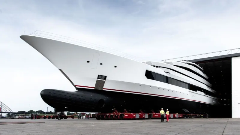 Oceanco تطلق Y726 وتحدد المعايير المستقبلية في صناعة اليخوت المستدامة